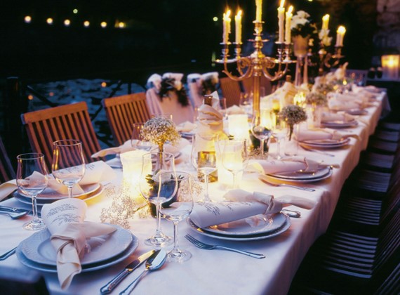 Tischdeko Hochzeit 