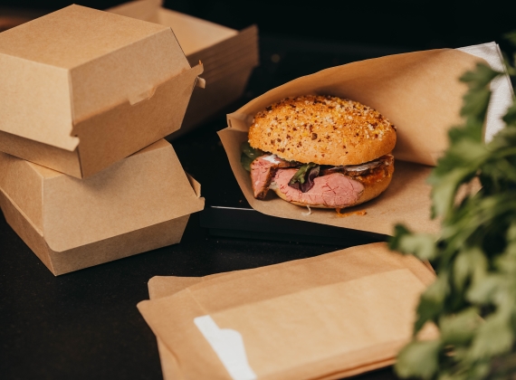 Nachhaltige Burger Verpackungen von BioPak